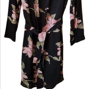 Neiman Marcus floral silk